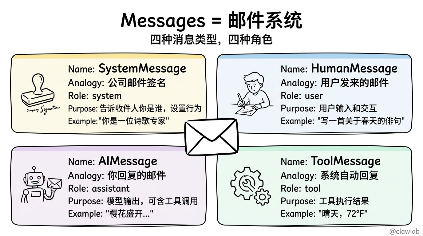 邮件系统类比